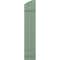 Ekena Millwork Americraft 3-Board (2 Batten) Wood Joined Board-n-Batten Shutters w/Ellipt Top, ARW101BE311X77TGH, PR ARW101BE311X77TGH - alternate 9